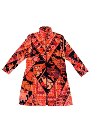 1960s Averardo Bessi Silk Quilted Coat