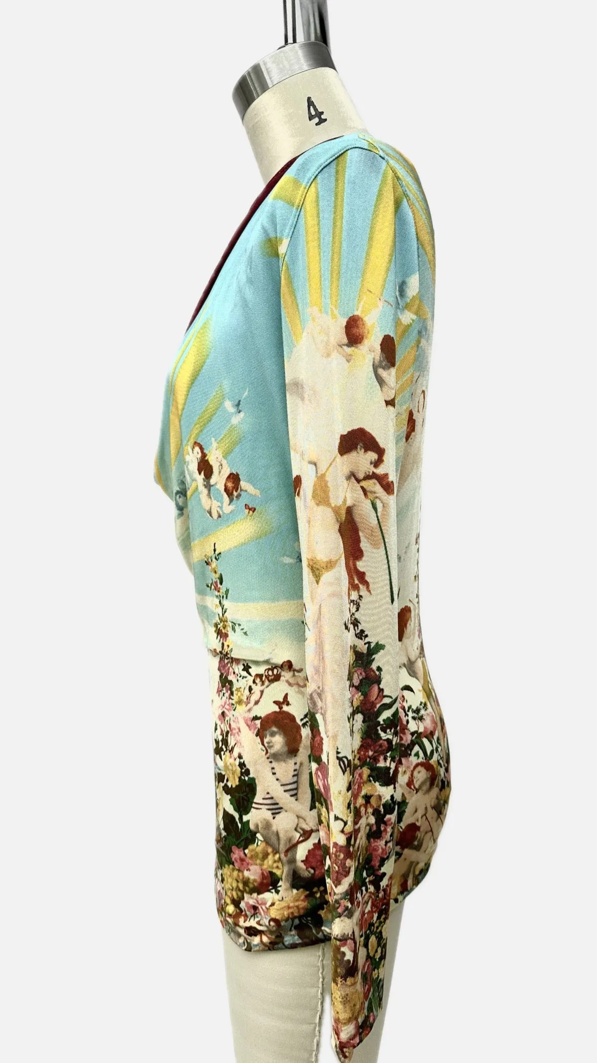 1990s Jean Paul Gaultier Soleil Cherub Garden Top