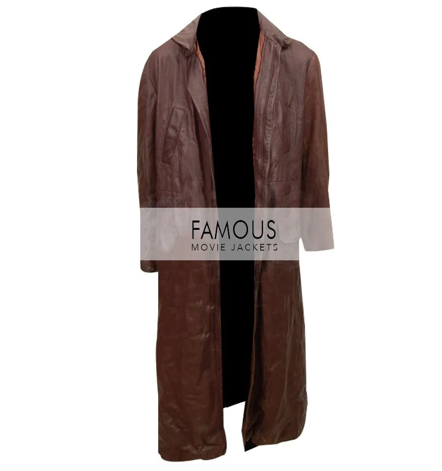 Adrian Paul Highlander Endgame Trench Leather Coat