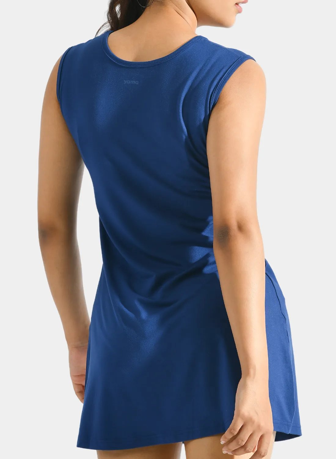 Aero Tank Dress Navy Peony