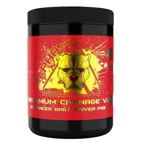 Alpha Neon Maximum Carnage V2 450g (Raspberry Lemonade)