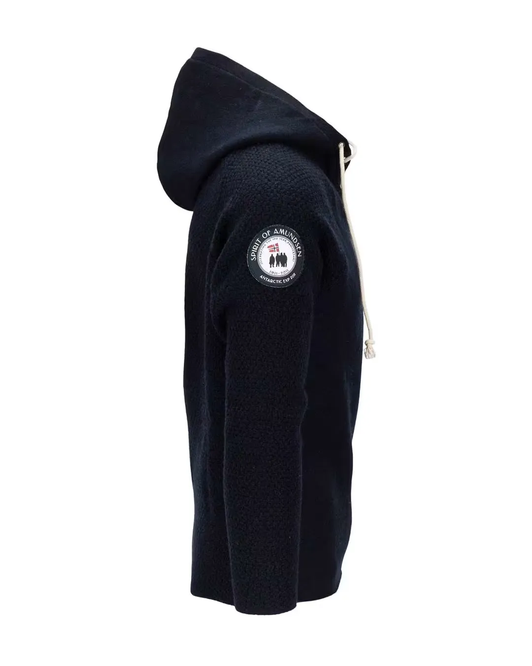 Amundsen Mens Boiled Hoodie Laced