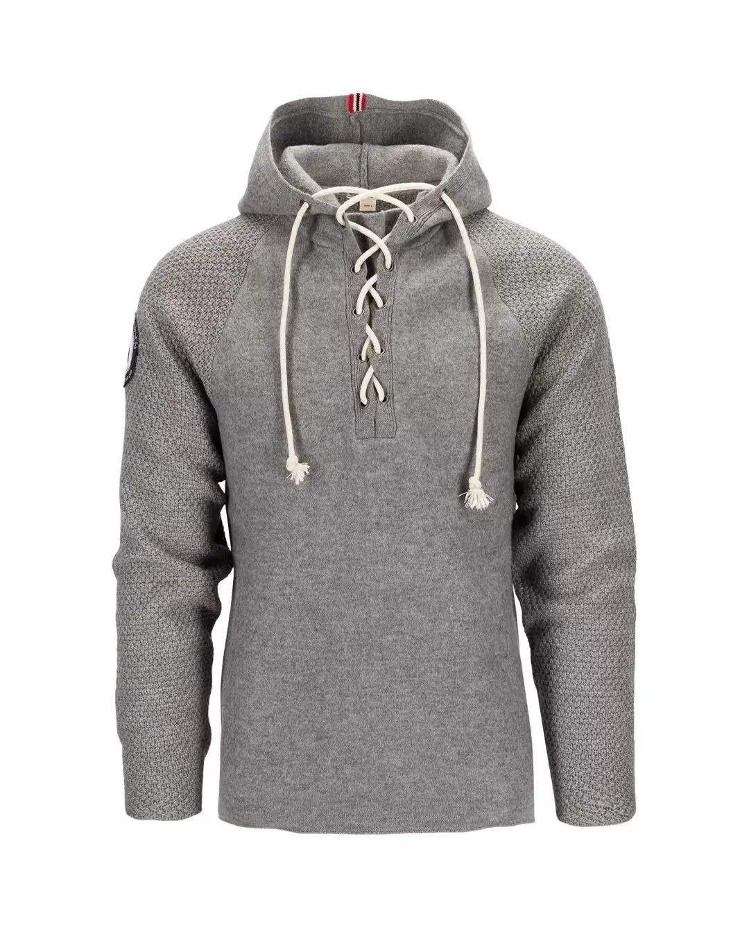 Amundsen Mens Boiled Hoodie Laced