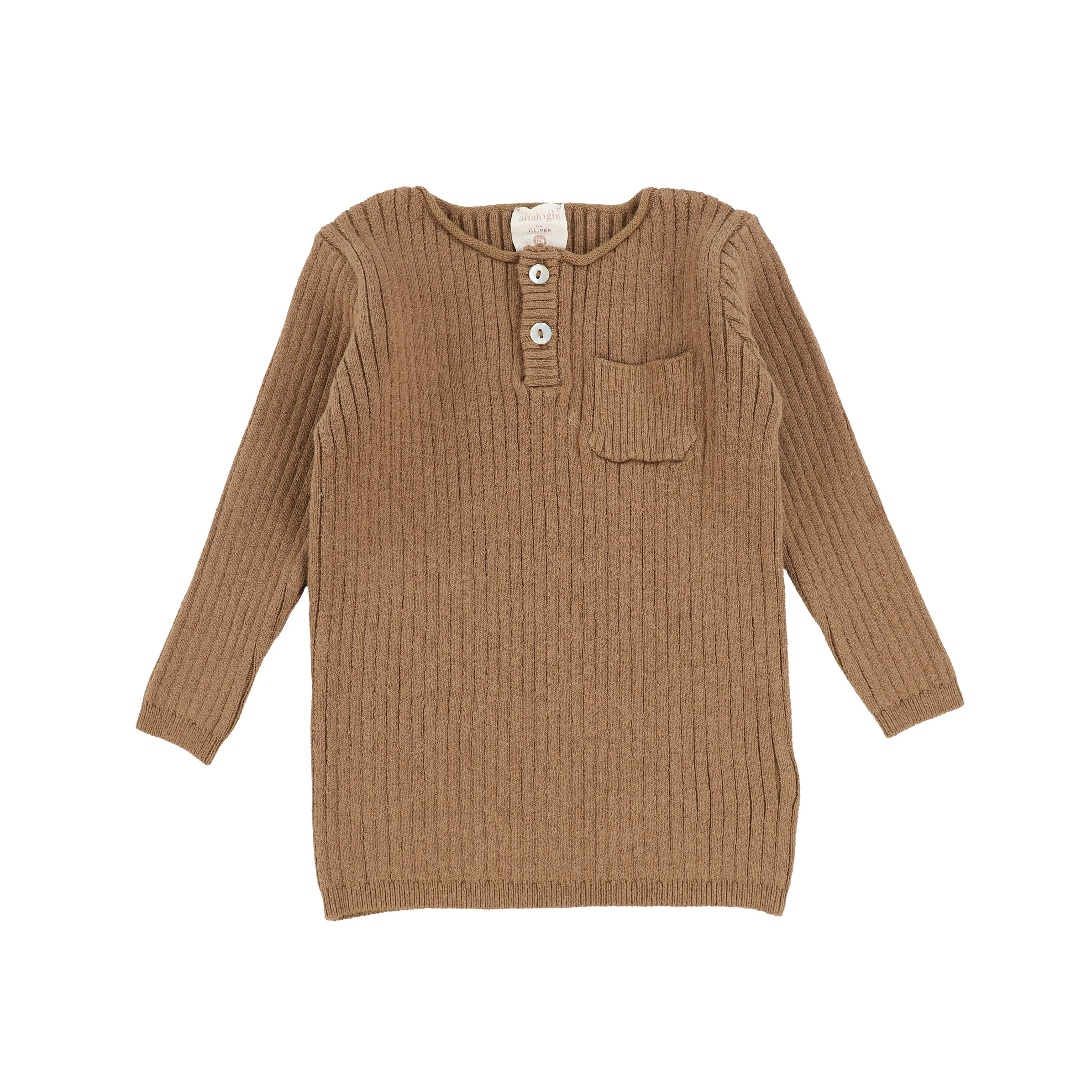 Analogie Pocket Sweater - Cinnamon