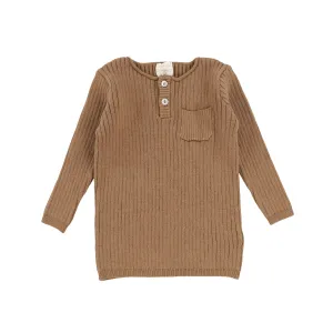 Analogie Pocket Sweater - Cinnamon