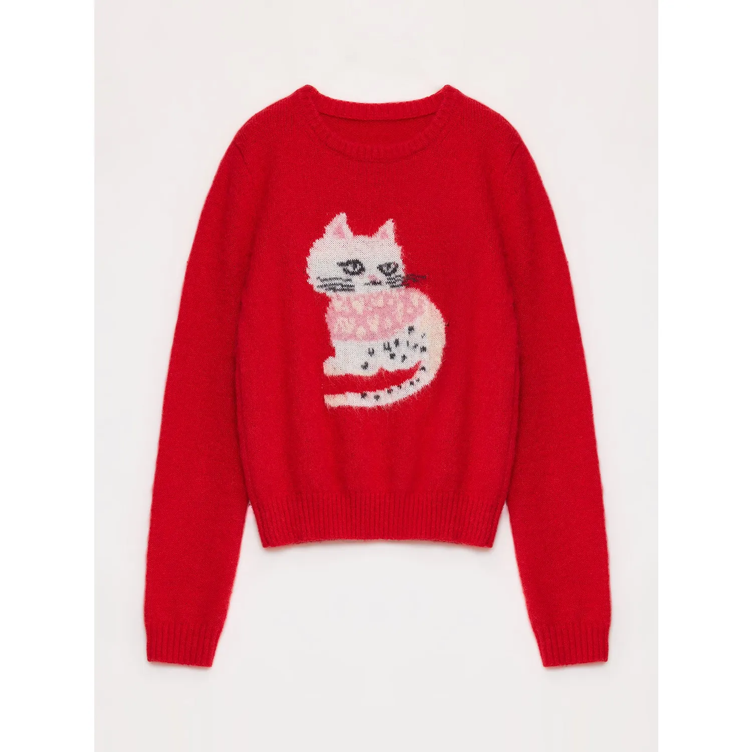 Animal Knit Sweater