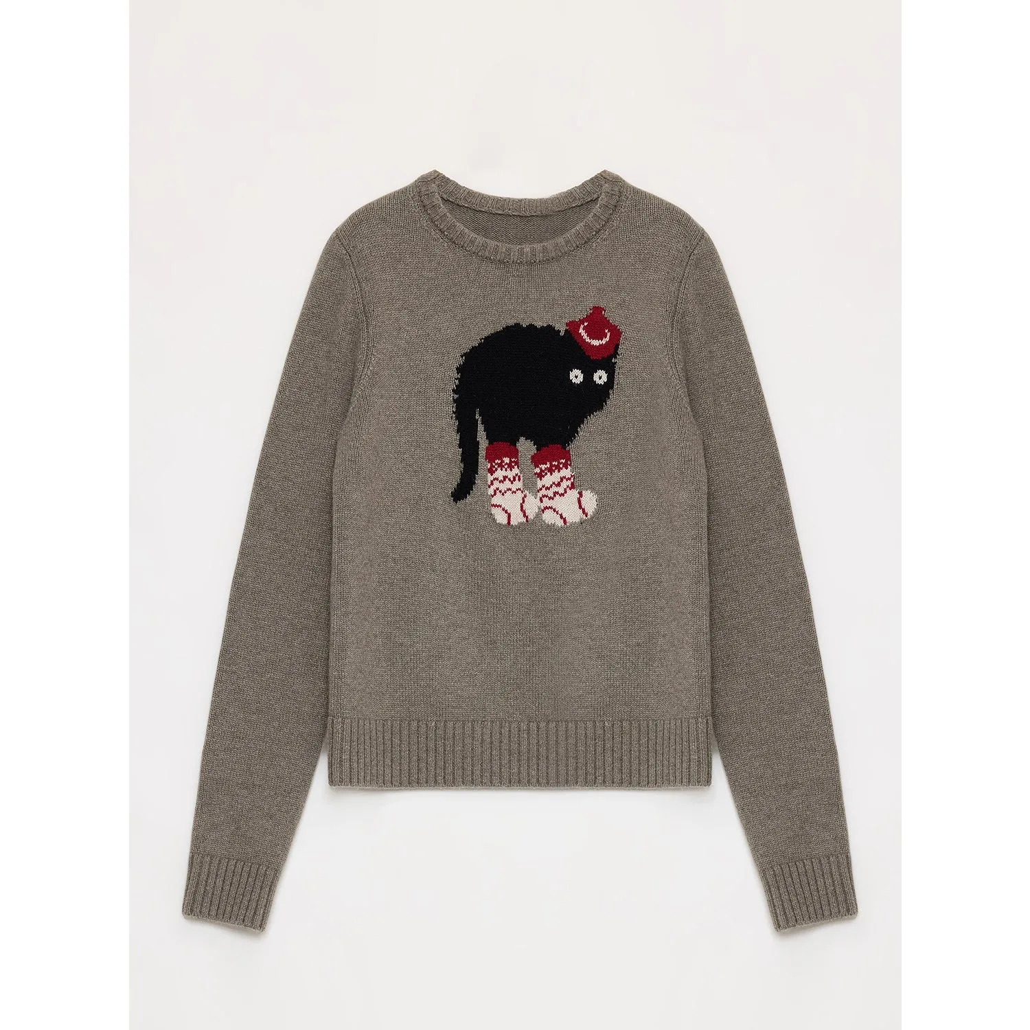 Animal Knit Sweater
