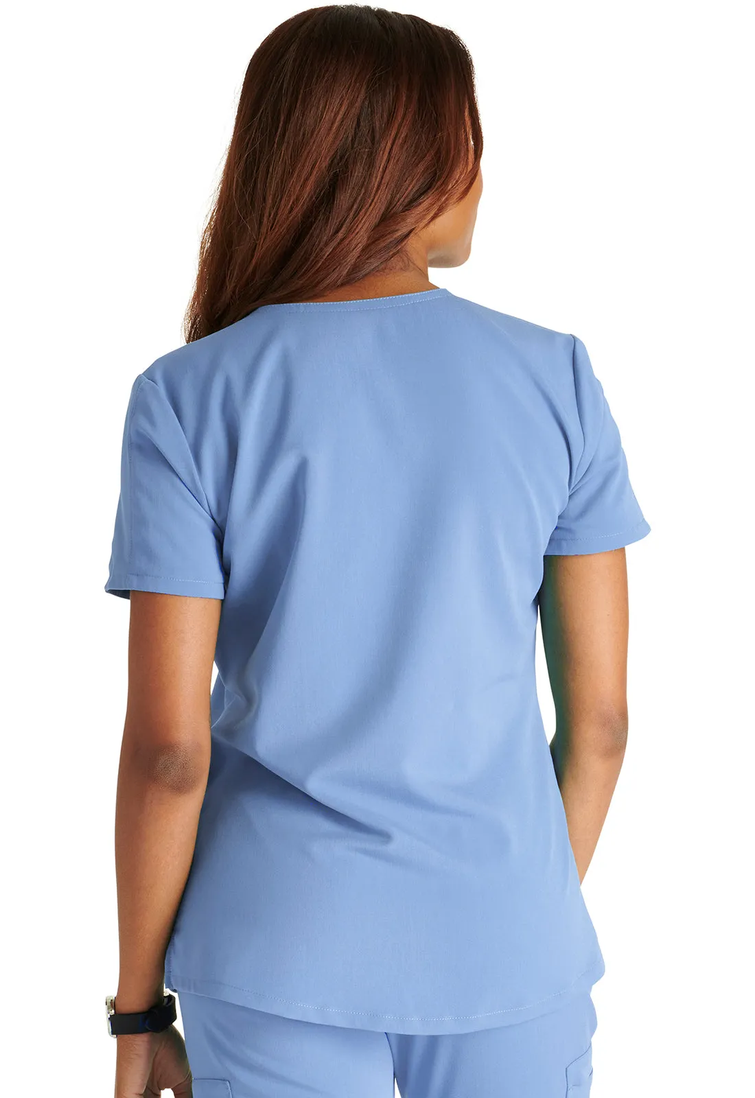 Atmos CK837A V-Neck Top Ciel
