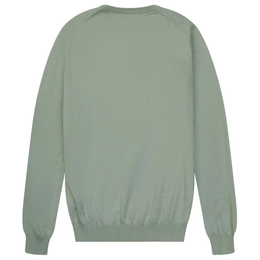 AT.P.CO Green Cotton Sweater