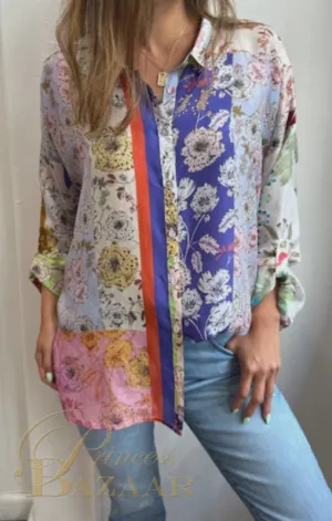 Audrey Oversize Blouse - Cosmo