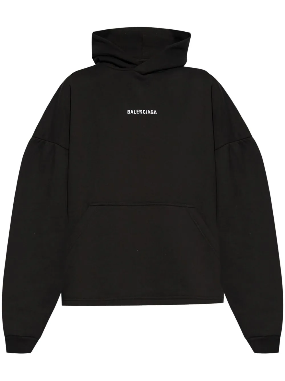Balenciaga Logo Cotton Hoodie