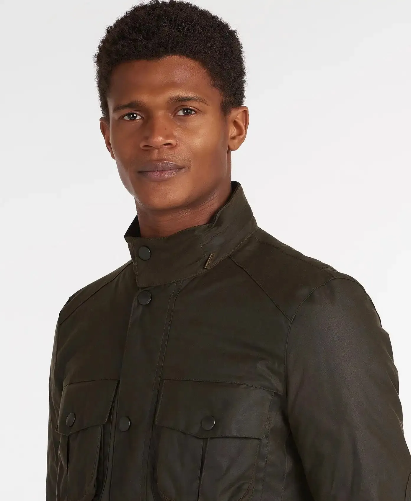 Barbour Mens Corbridge Waxed Jacket Olive
