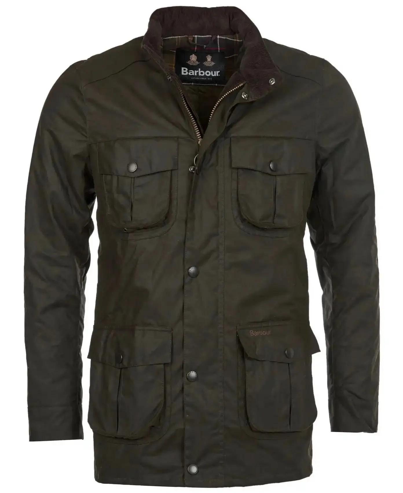 Barbour Mens Corbridge Waxed Jacket Olive