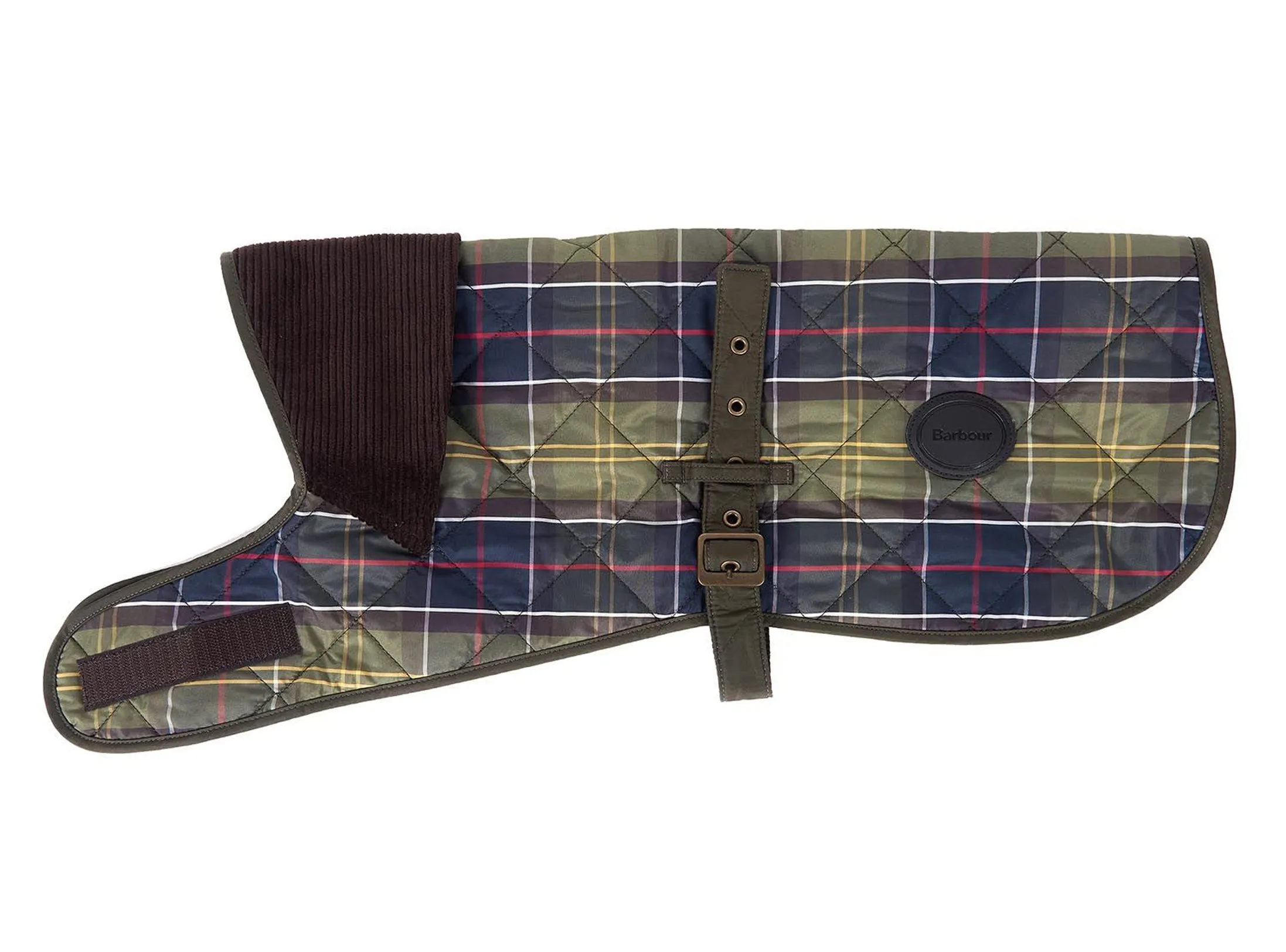 Barbour Tartan Dog Coat