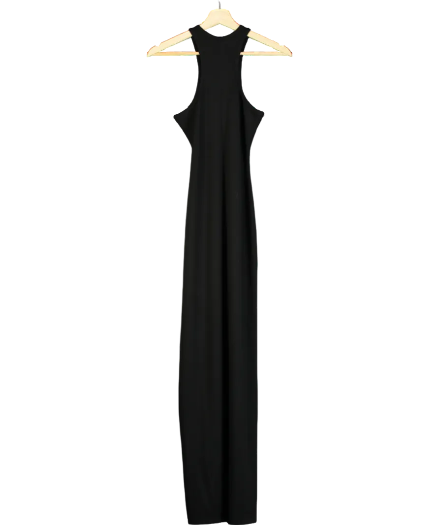 bazilika Black Jersey Maxi Tank Dress UK XS