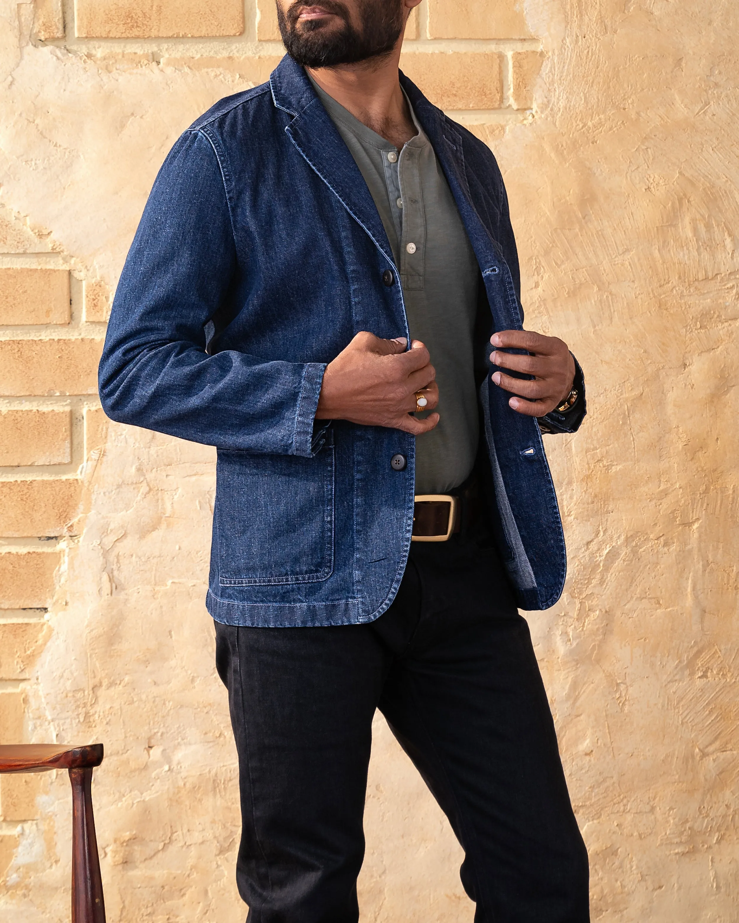 Belfast in Mid-weight Denim