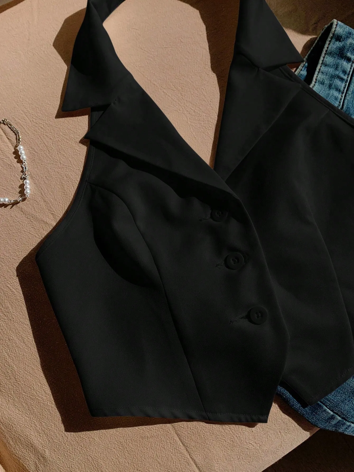 Blazer EZwear sin mangas para mujer