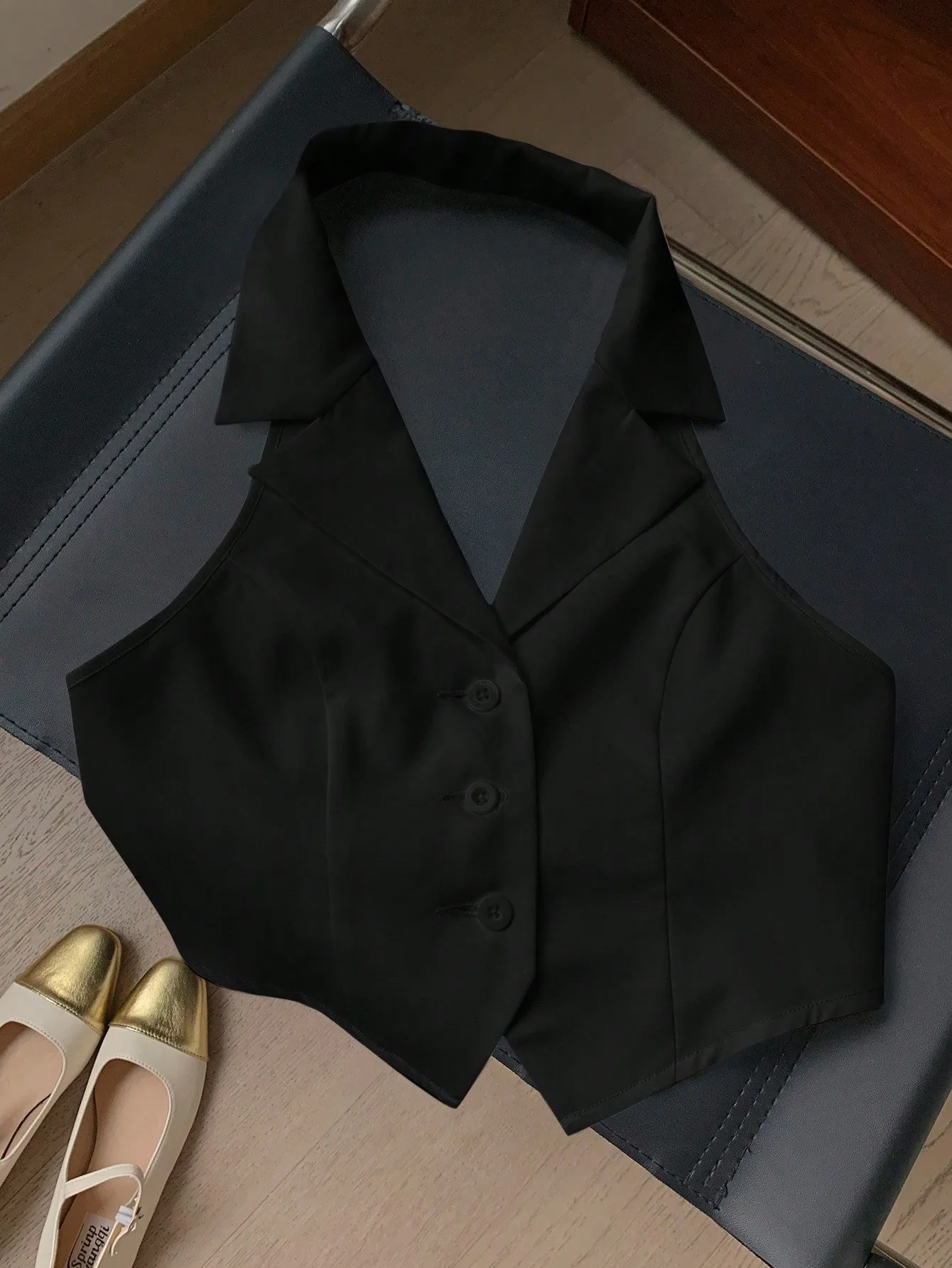 Blazer EZwear sin mangas para mujer