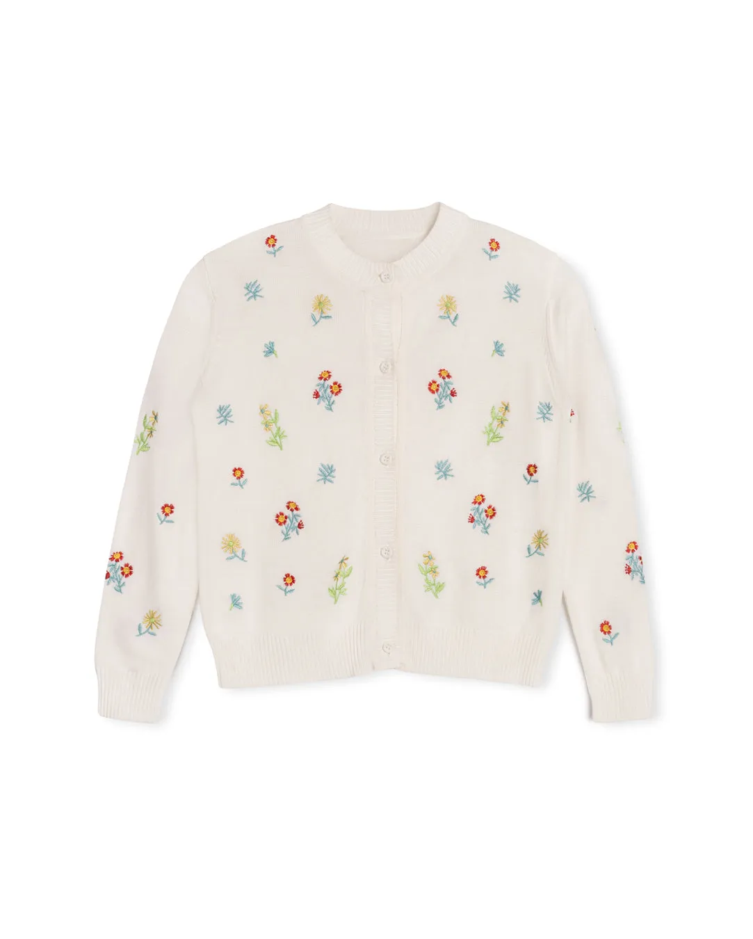 Bloom Floral Knit Cardigan