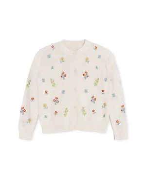 Bloom Floral Knit Cardigan