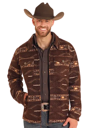 Brown Aztec Berber Jacket