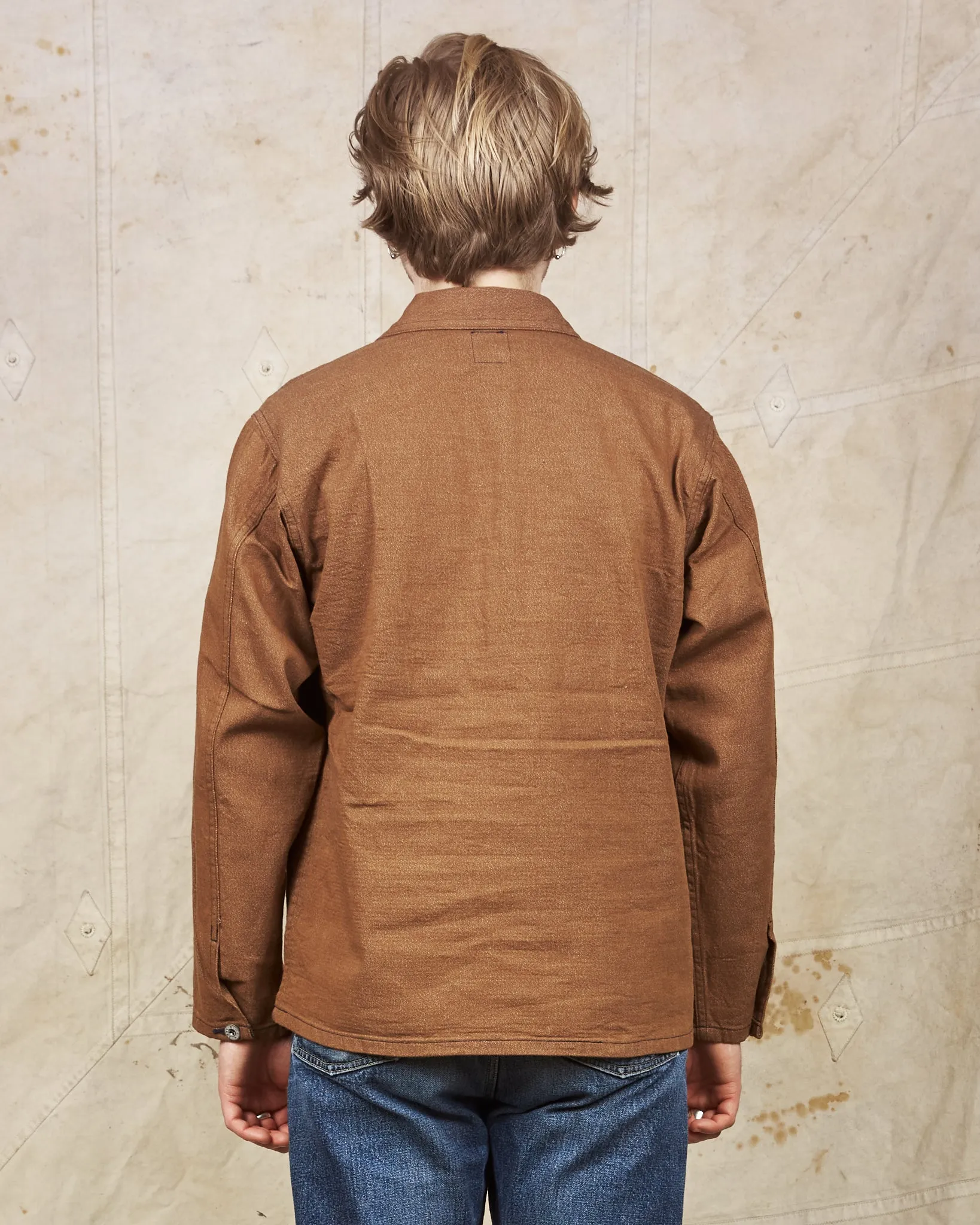 Buzz Rickson's Brown Denim Pullover Jacket