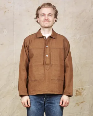 Buzz Rickson's Brown Denim Pullover Jacket