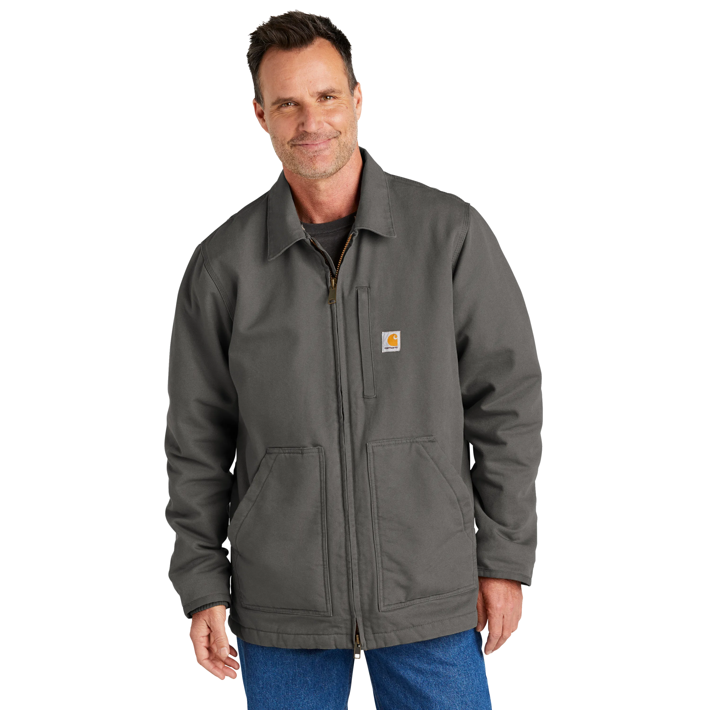 C2242 Mens Sherpa-Lined Coat