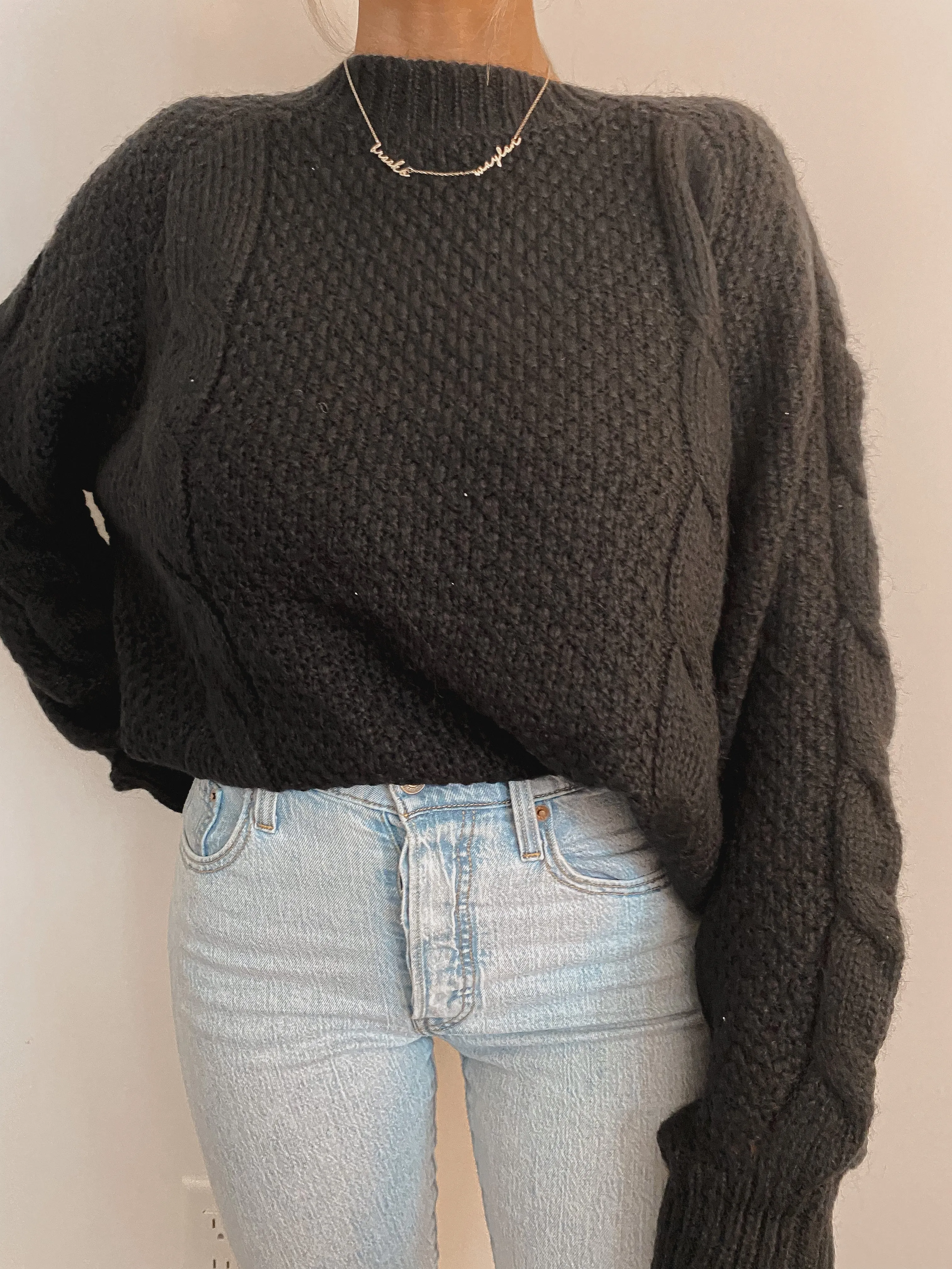 Cable Knit Pullover