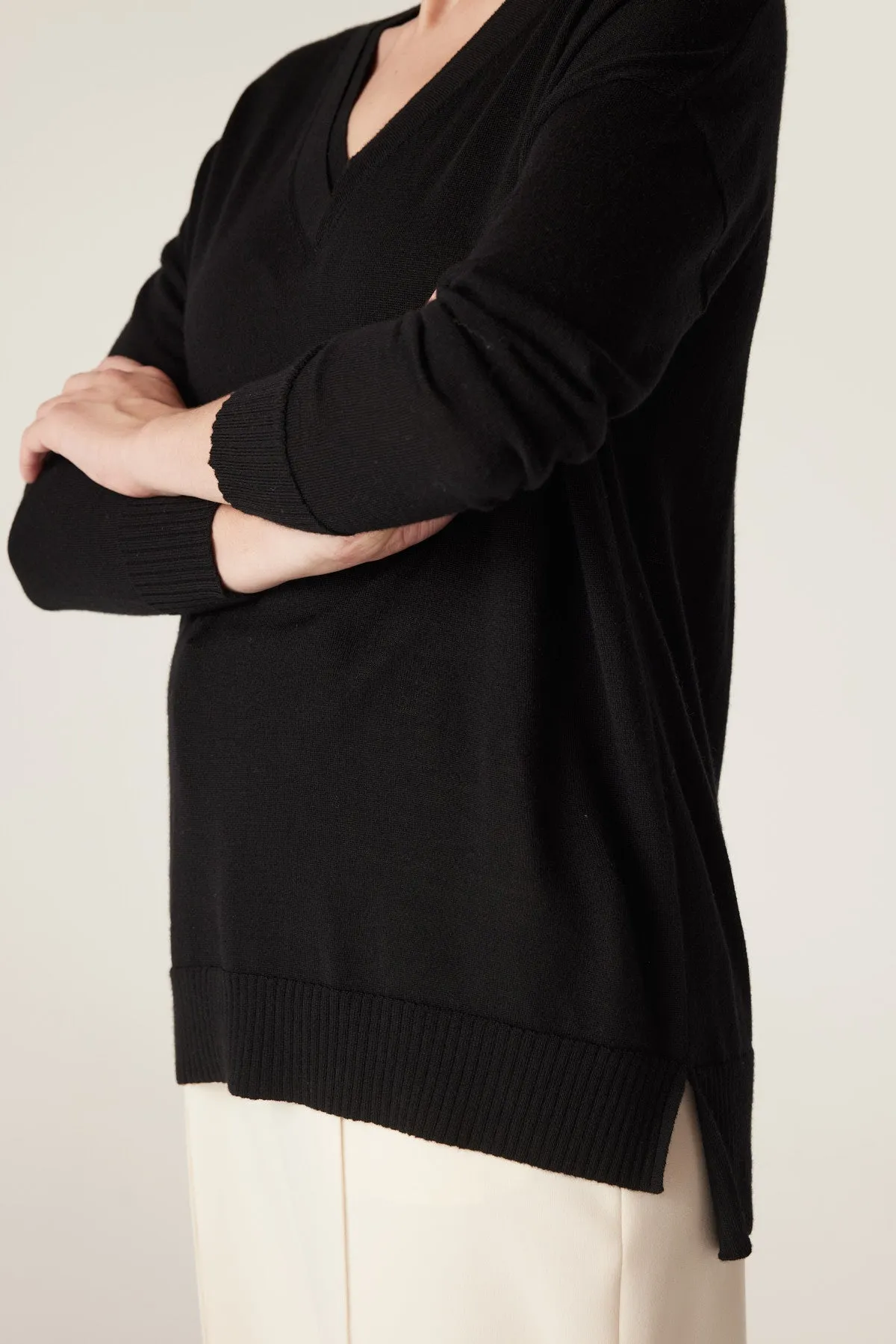 CABLE Saxon Fine Merino Knit