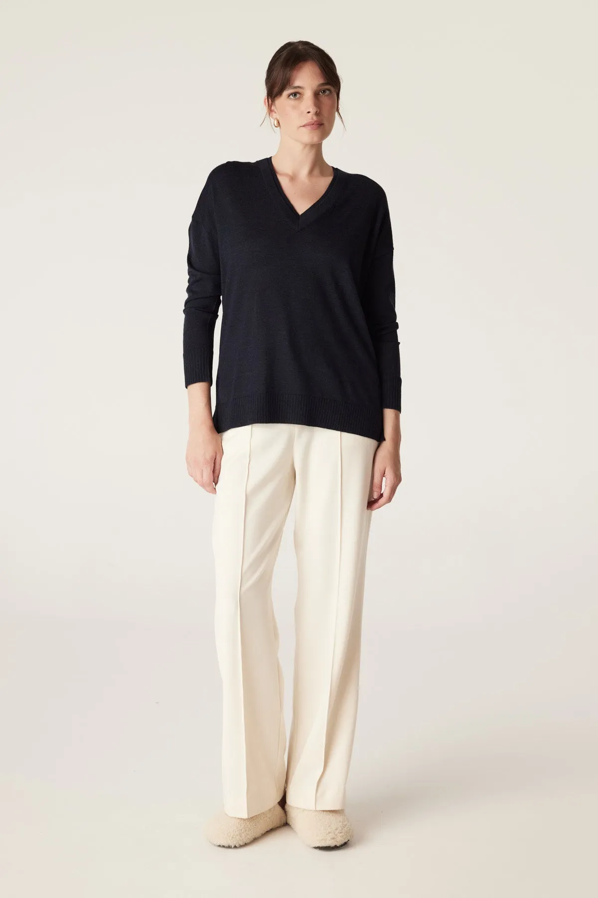 CABLE Saxon Fine Merino Knit