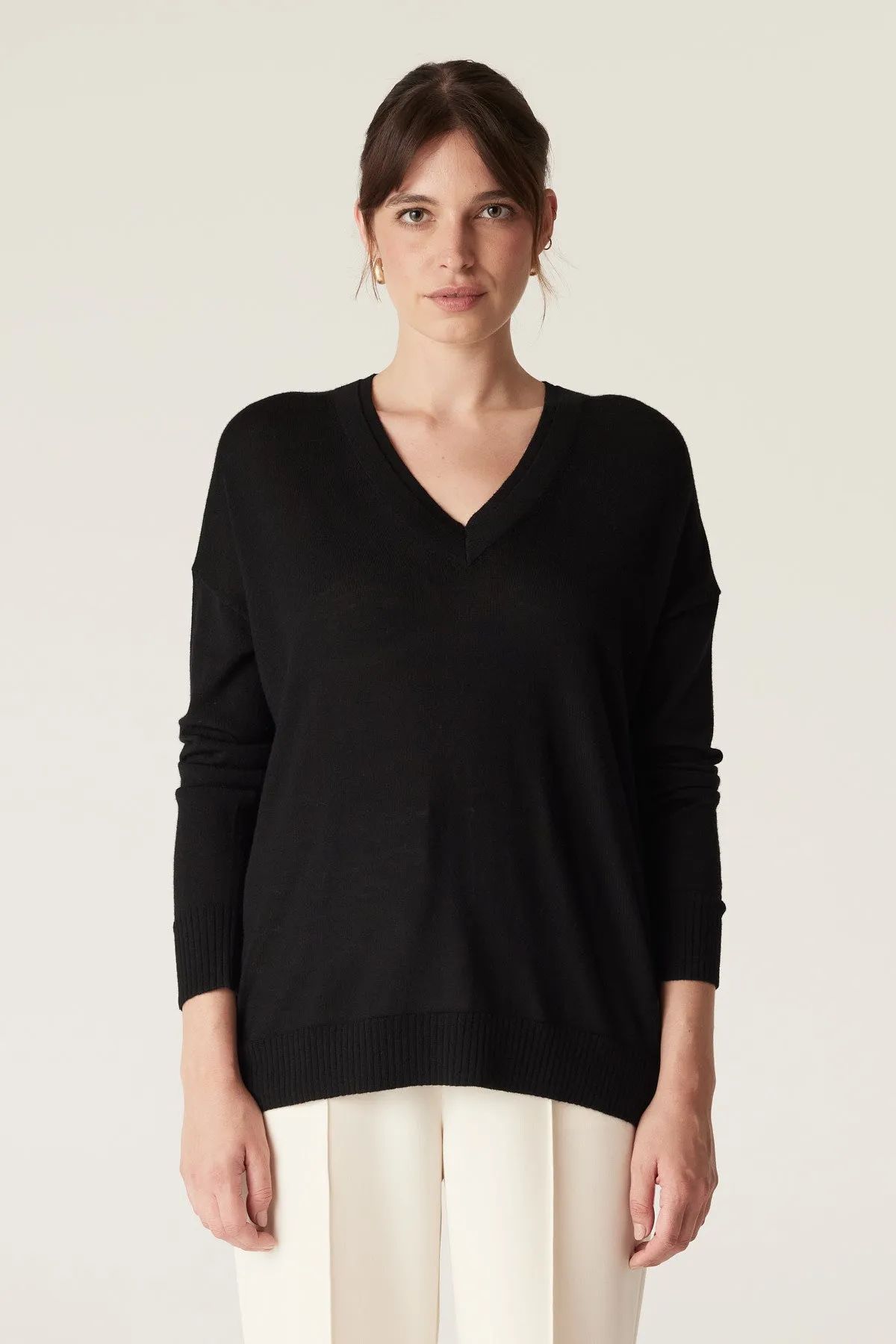 CABLE Saxon Fine Merino Knit