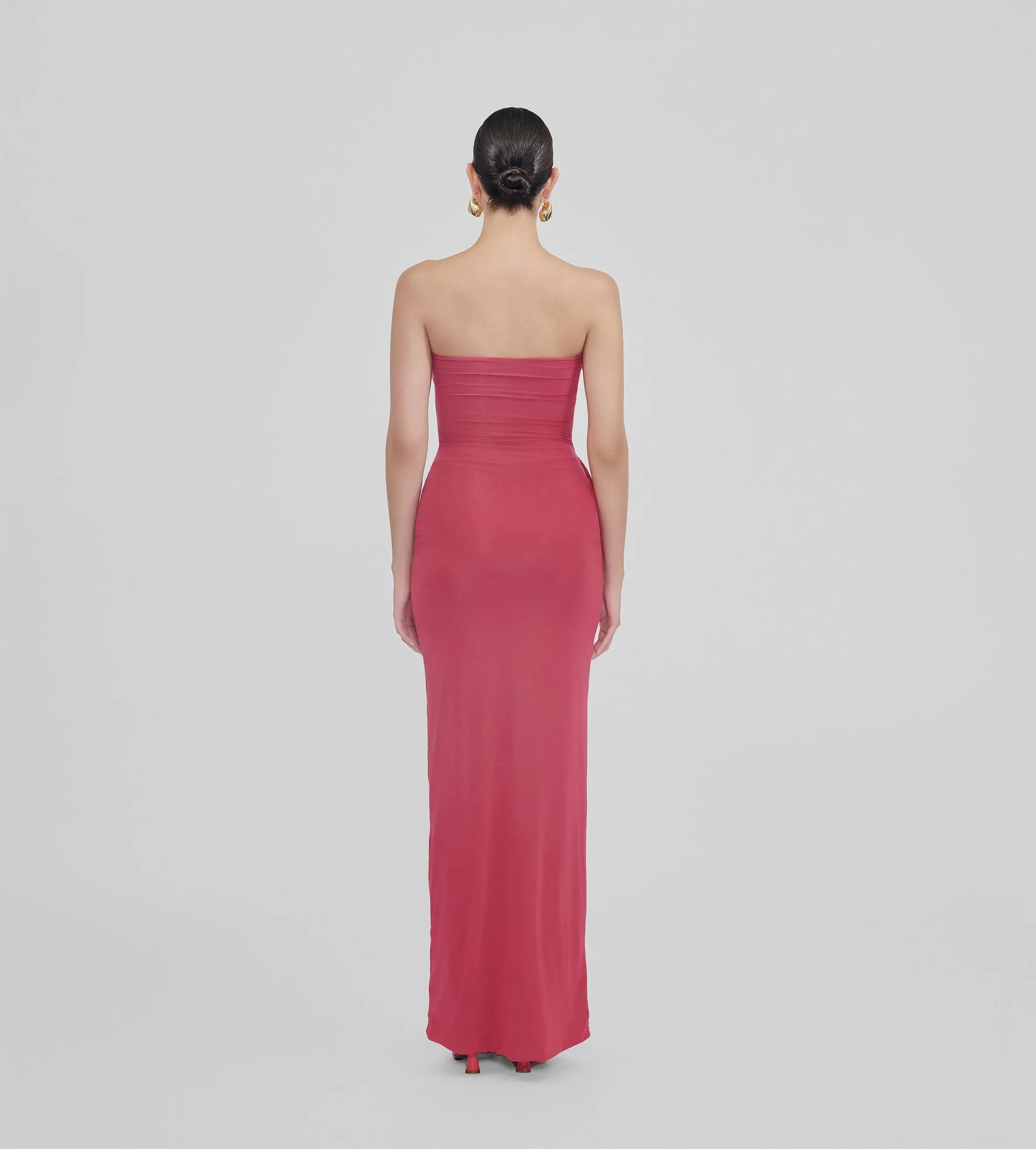 Campano Body Dress Crimson
