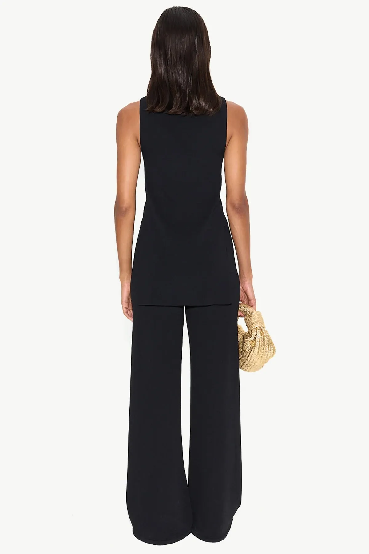 Canoga Knit Top in Black