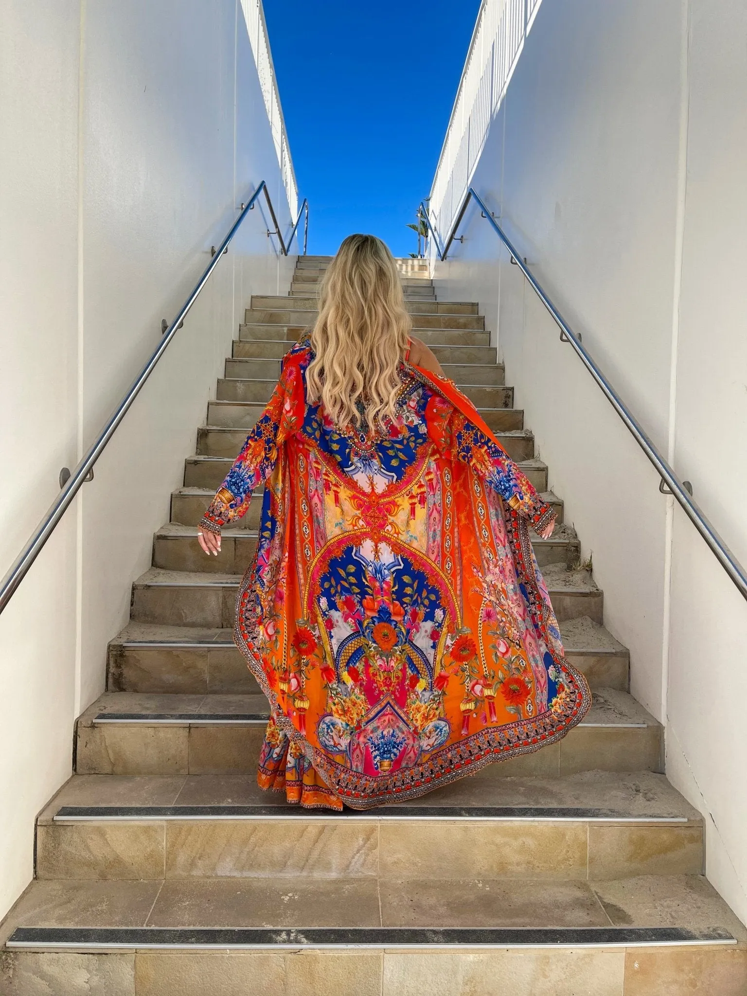 CARNIVAL SPIRIT MAXI SKIRT
