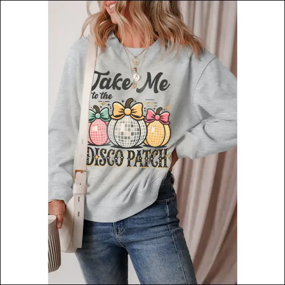 Chic Graphic Round Neck Sweatshirt: Fashionista or Comfy Couch Potato? 😏