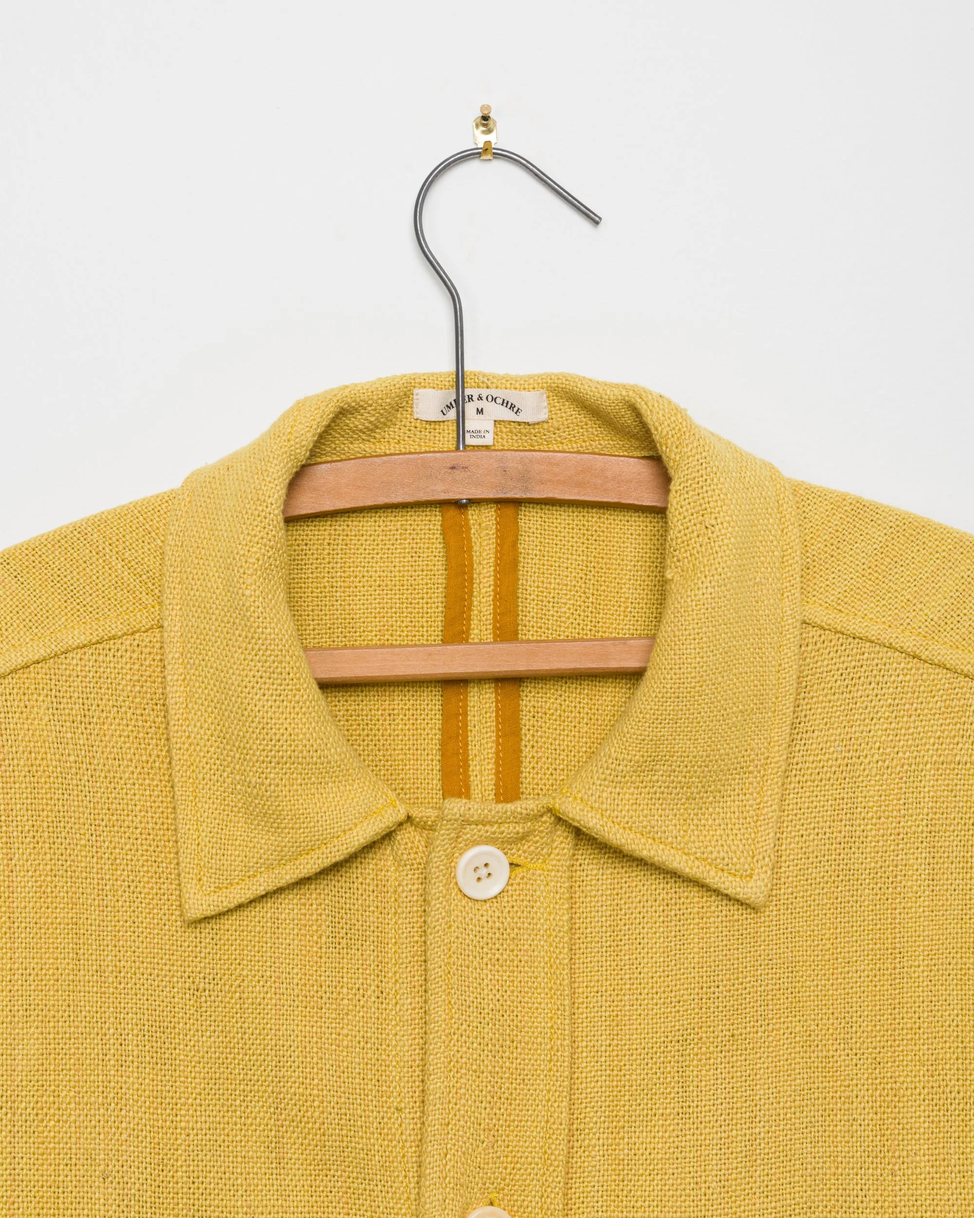 Chore Coat in Turmeric Nubby Cotton