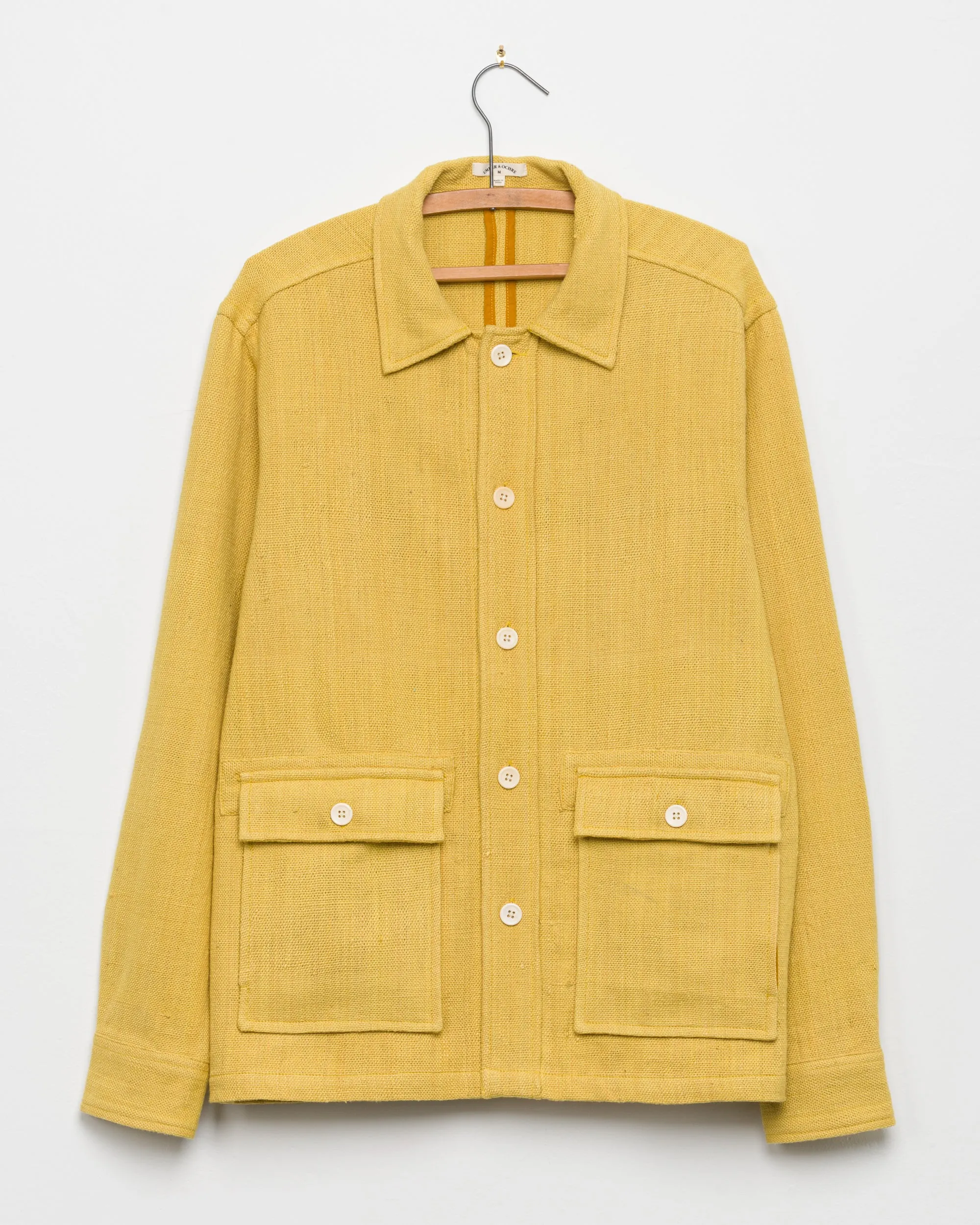 Chore Coat in Turmeric Nubby Cotton