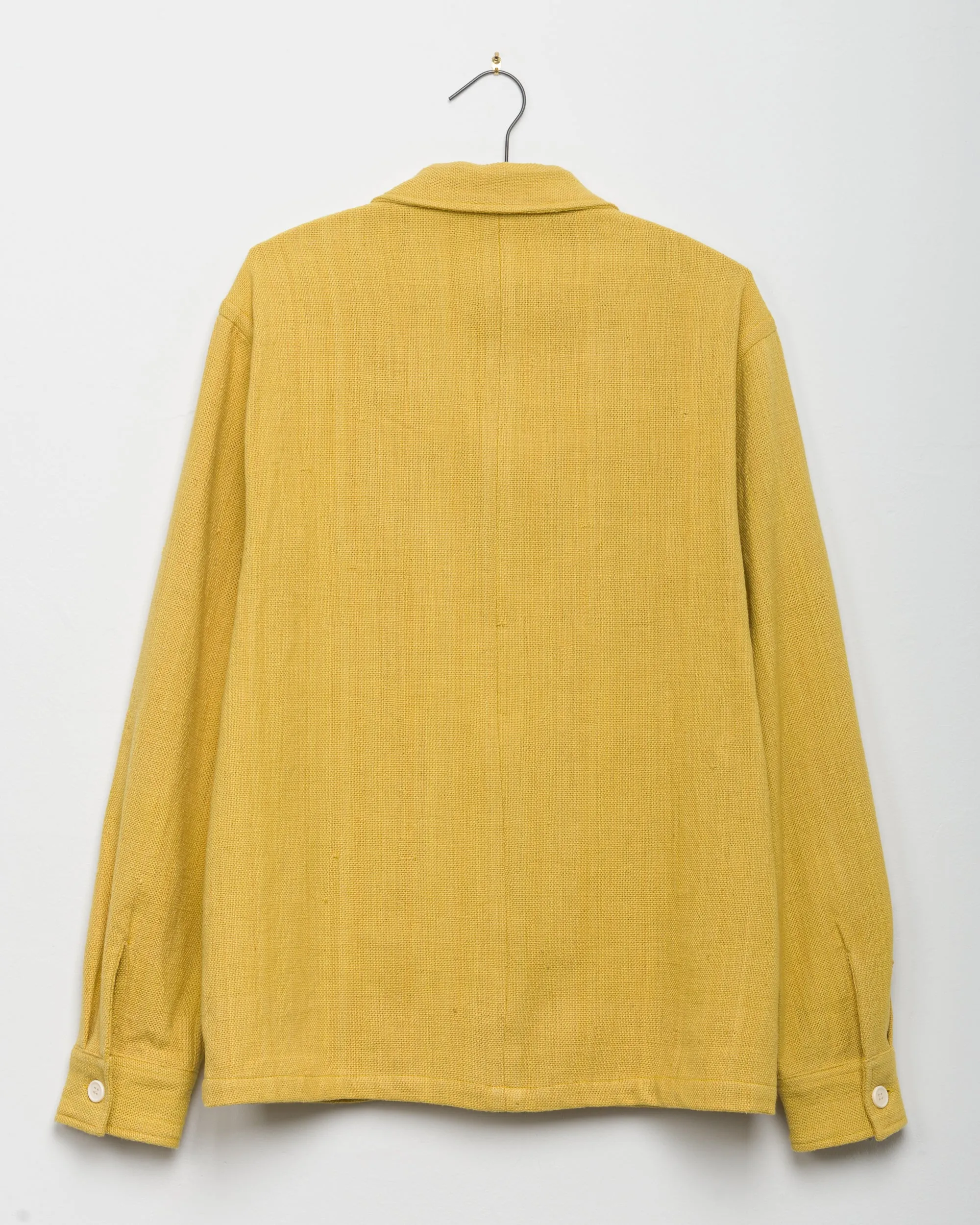 Chore Coat in Turmeric Nubby Cotton