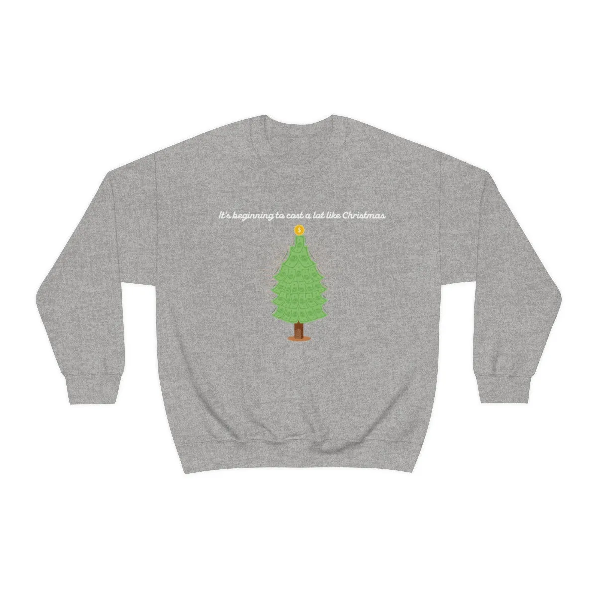 Christmas Shopping Crewneck Sweatshirt | Christmas Gifts | Fun Christmas Products | Gifts for Him | Gifts for Her