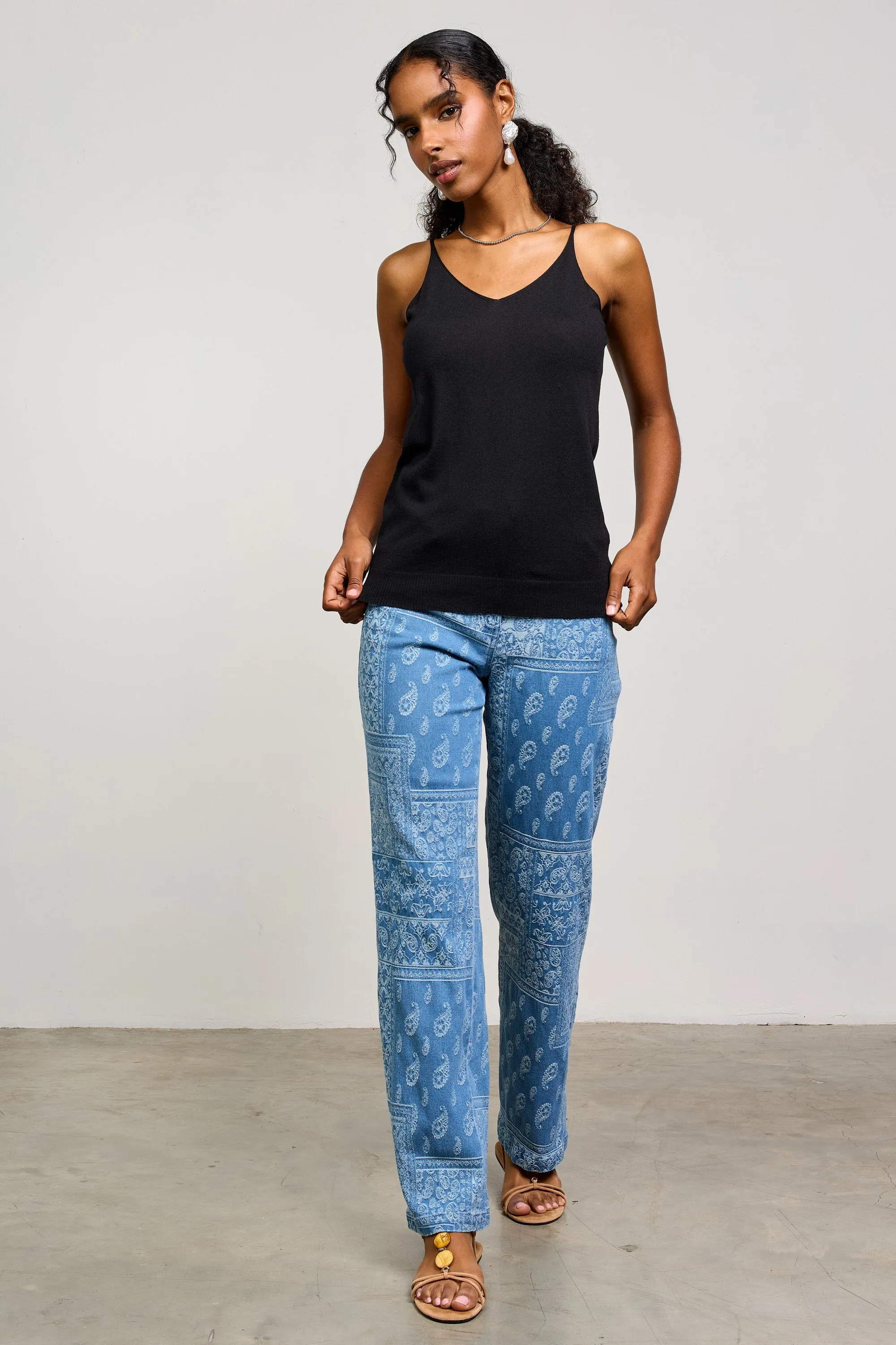 City Knit Tank Top