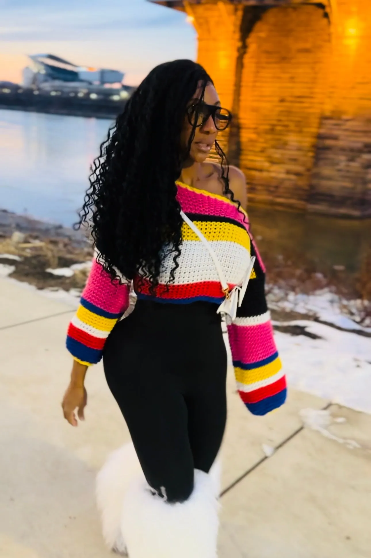 Color Pop Knit Sweater