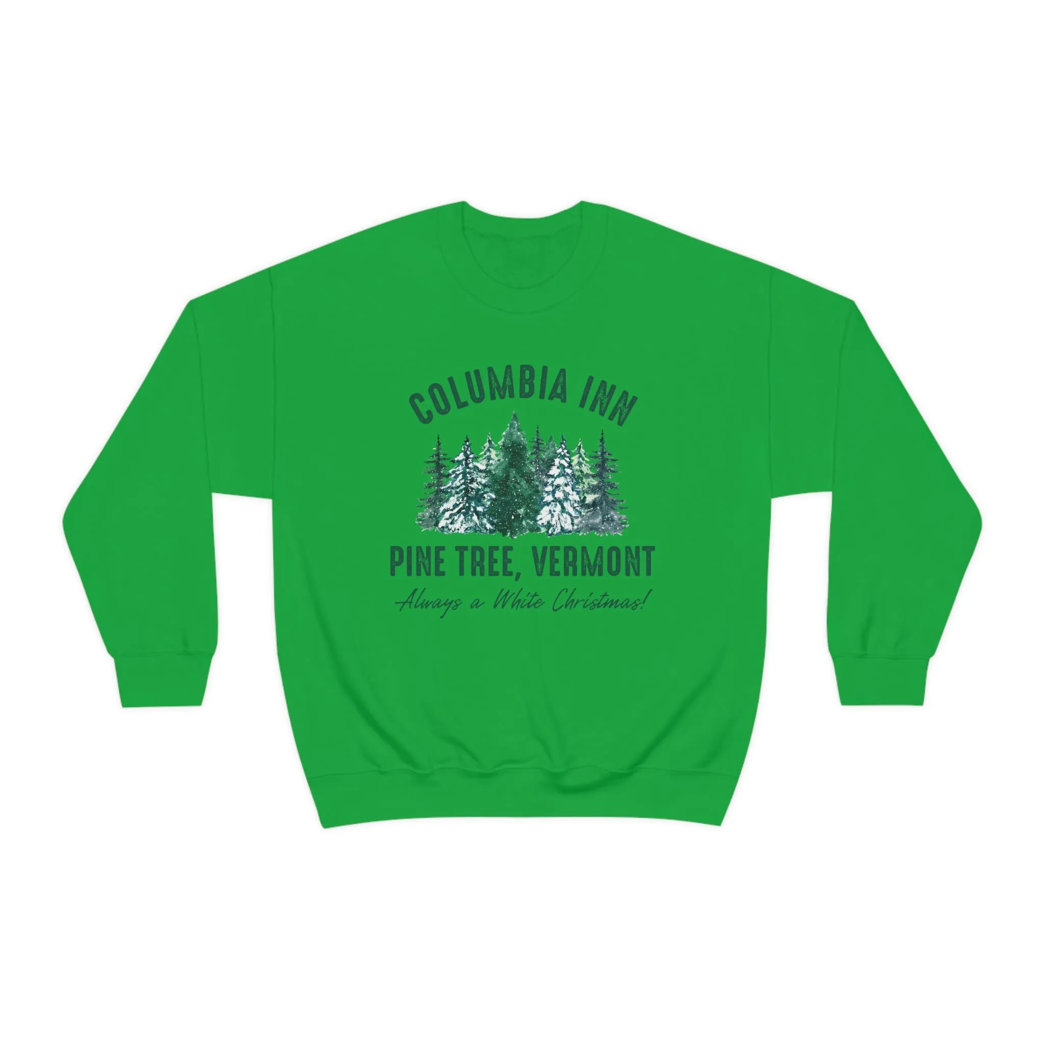 Columbia Inn Pine Tree Vermont sweatshirt