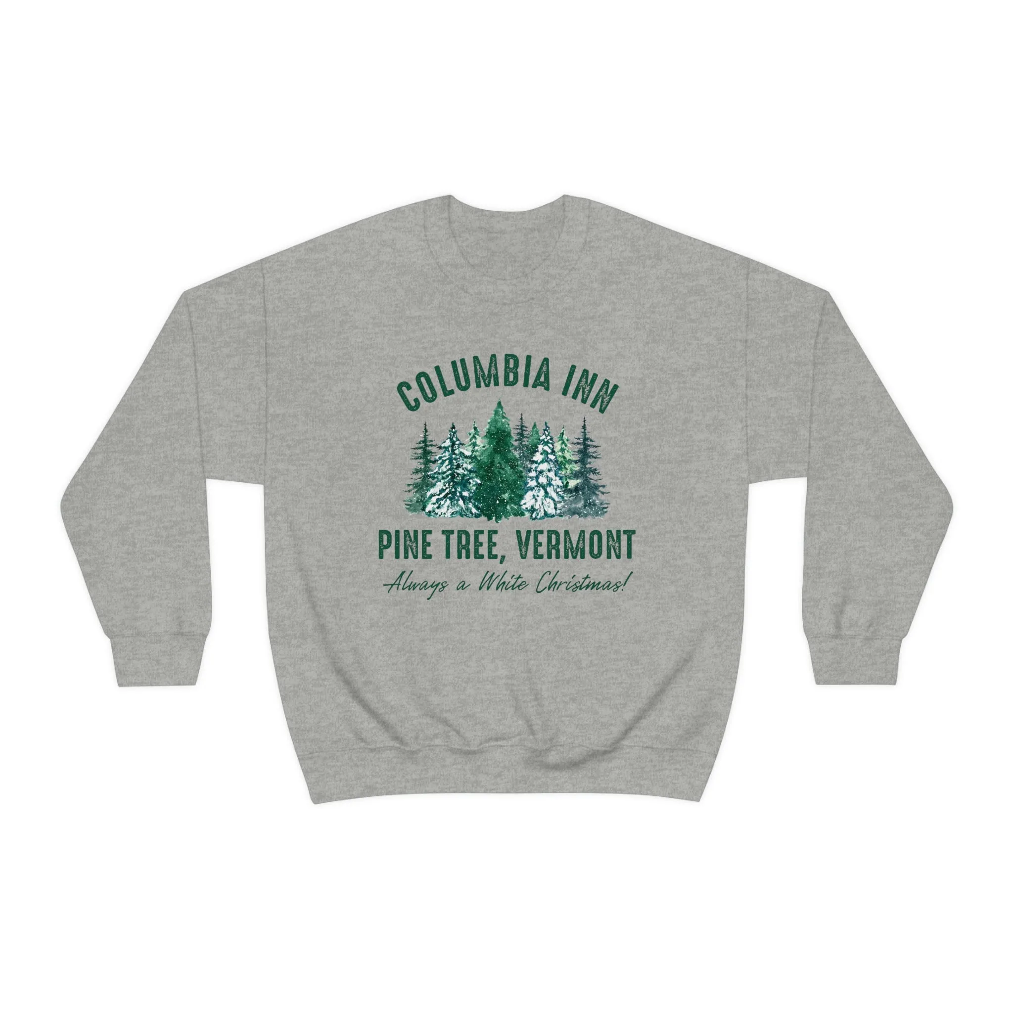 Columbia Inn Pine Tree Vermont sweatshirt