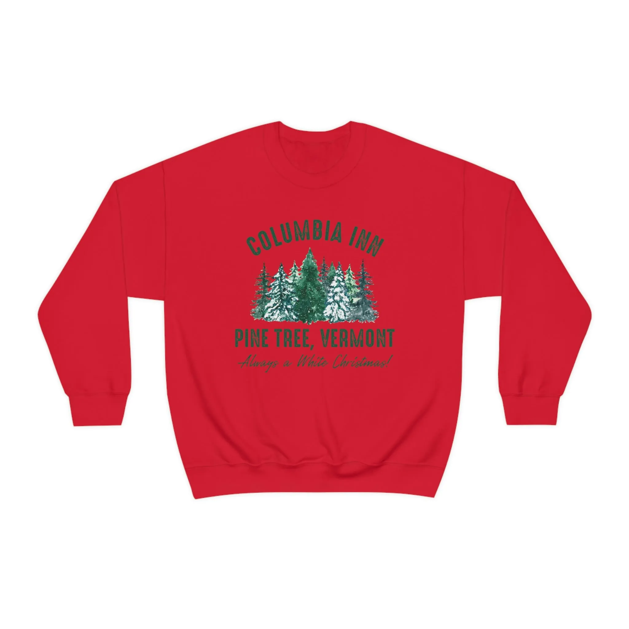 Columbia Inn Pine Tree Vermont sweatshirt