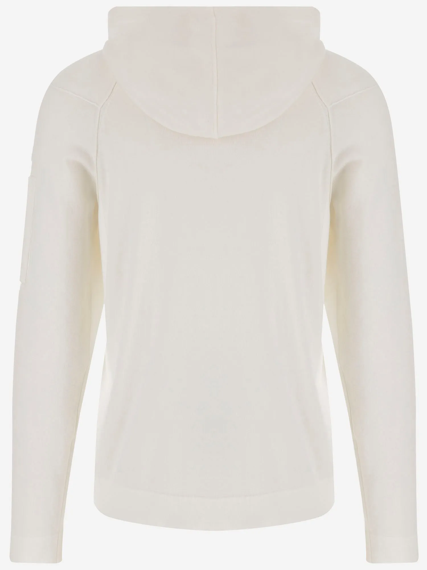 CP Company Sea Island Cotton Sweatshirt med logotyp