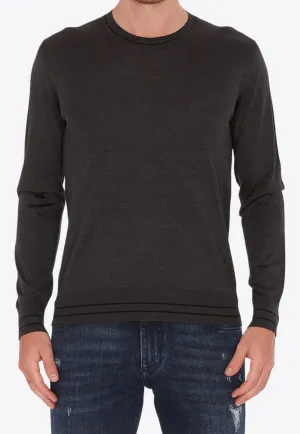 Crewneck Silk Sweater