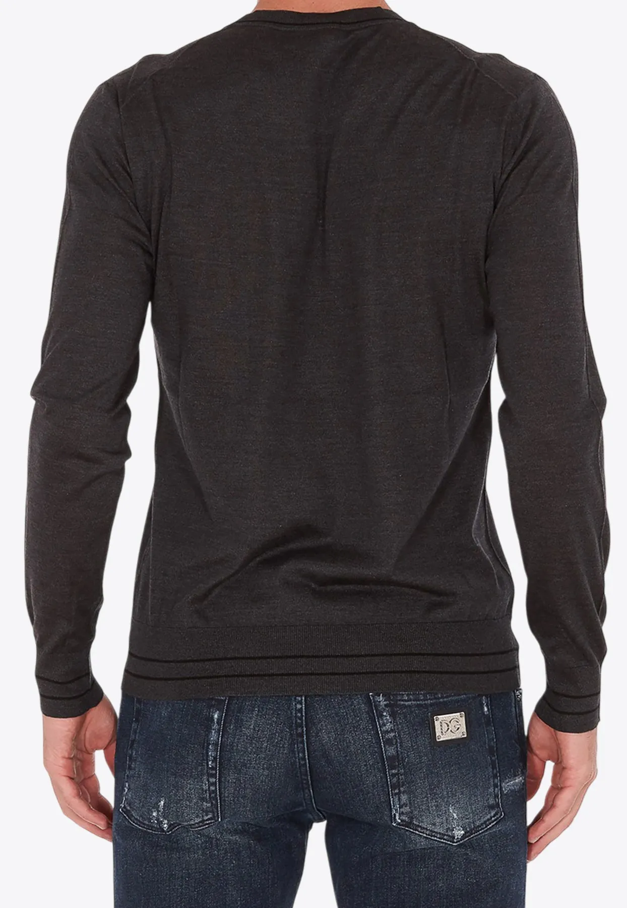 Crewneck Silk Sweater