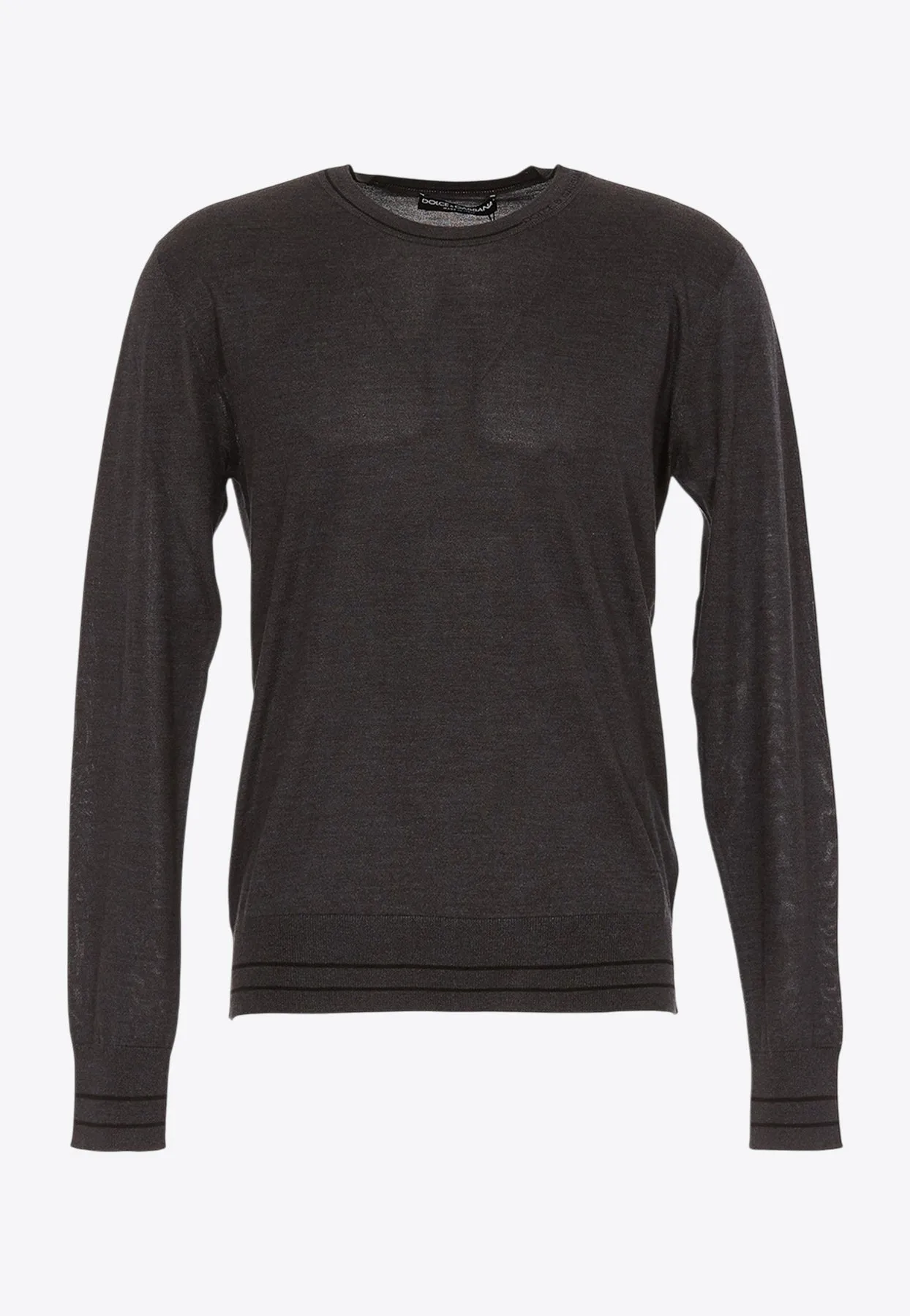 Crewneck Silk Sweater