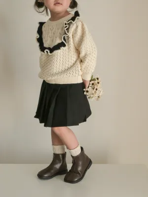 crochet knit tops